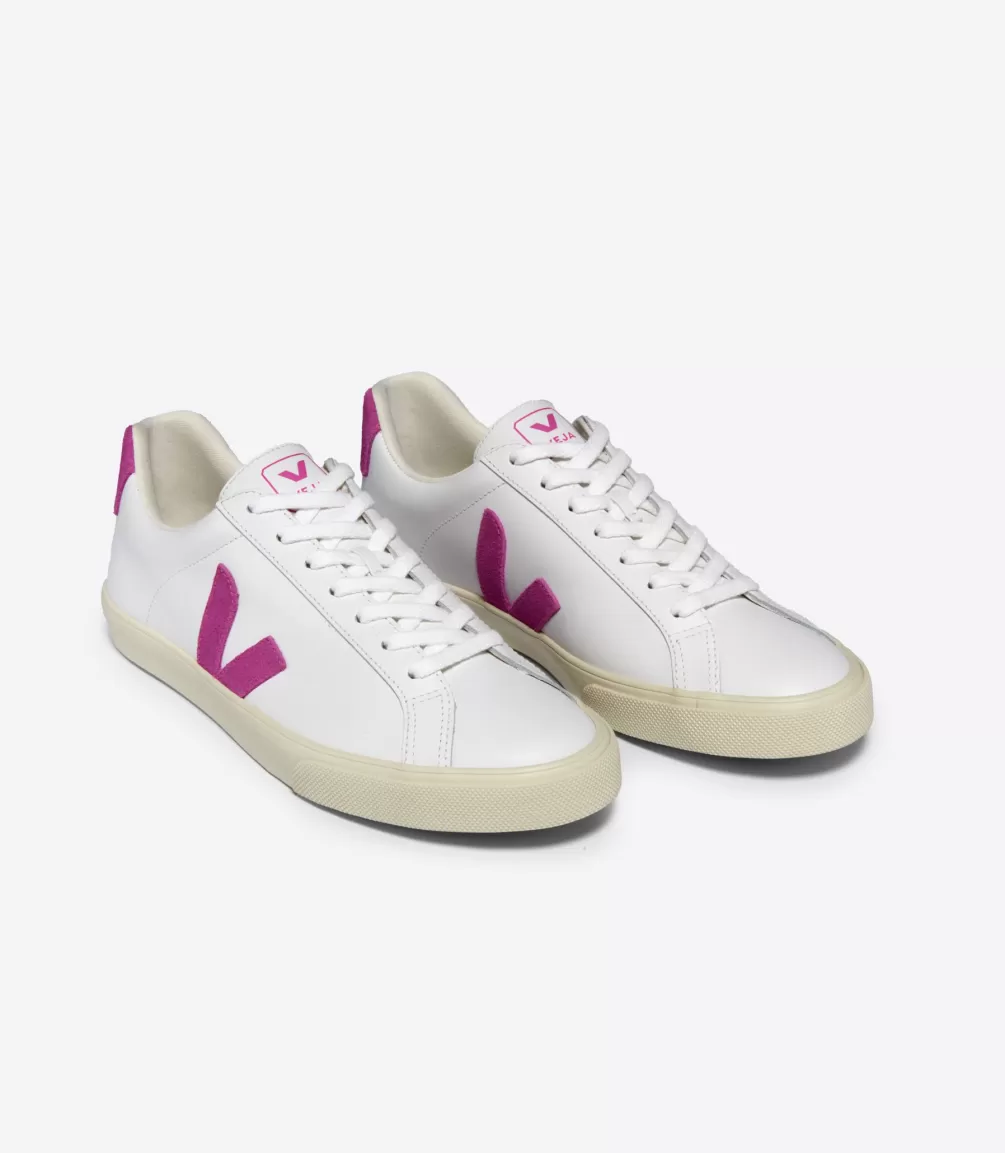 Women VEJA Esplar | Esplar<ESPLAR LEATHER WHITE ULTRAVIOLET