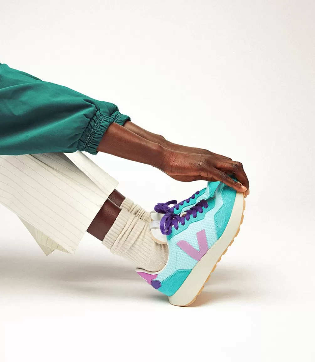 Women VEJA Paulistana | Paulistana<PAULISTANA ALVEOMESH TURQUOISE MULBERRY